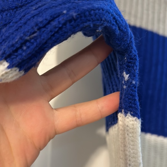 Blue Striped Sweater - Picture 5 of 8